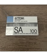 TDK SA 100 Type II CrO2 High Position Audio Cassette Tape - Brand New Ja... - $415.71 MXN