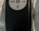 Merwry 3-Speed Ceiling Fan Remote Control Replacement, Wireless, Black, ... - £19.21 GBP