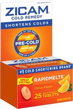 Zicam Cold Remedy R API Dmelts - Citrus 25CT - £27.81 GBP