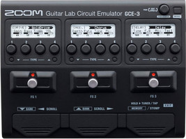 Zoom GCE-3 Guitar Lab Circuit Emulator, Built-In DSP Processing, USB-C Port - £79.00 GBP