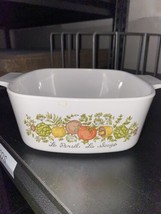 Vintage Corning Ware Le Persil La Sauge Casserole Dish A-1 1/2-B No Lid Spice - £10.24 GBP