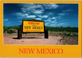 Welcome to New Mexico Land of Enchantment New Mexico Postcard - £5.43 GBP