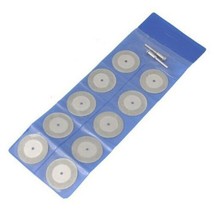 Grinding Wheel Diamond Coat Cutter Cutting Disc Abrasive Glass 10pcs 50mm - £13.27 GBP