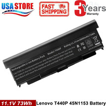 For Lenovo Thinkpad T440P Battery T540P W540 W541 L440 L540 57++ 9 Cell 100W - £40.75 GBP
