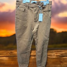 Judy Blue Woodland High Waist Jeans Womens 11/30 JB88105 Brown Slim Fit ... - £46.97 GBP