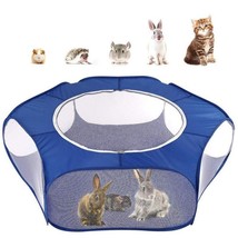 Portable Playpen For Small Pets: Foldable, Waterproof, And Breathable - £18.13 GBP