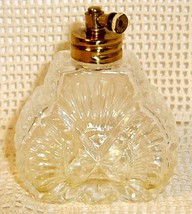 Vintage Crystal Clear Glass Perfume Bottle - $10.00