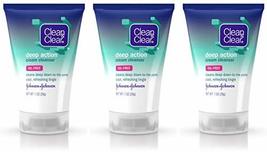 Clean &amp; Clear Deep Action Cream Cleanser, Oil-Free, Travel Size 1 oz (28... - £24.24 GBP