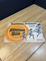 Nightmare in the Sun 1965 Press Book Kit Movie Poster John Derek Aldo Ra... - $99.00