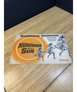 Nightmare in the Sun 1965 Press Book Kit Movie Poster John Derek Aldo Ra... - £74.29 GBP