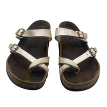 Birkenstock Sandals Women&#39;s EU 38 | US 7-7.5 Pearl White Mayari  - $609.16 MXN