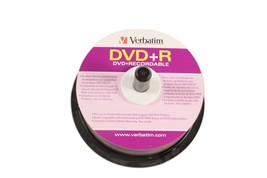 31 Blank DVD+R 16X Disks New in Open Box - £10.83 GBP