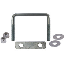 Trailer U-Bolts with Frame Straps  4-1/8&quot; x 3&quot; &amp; 6&quot; strap - £7.10 GBP