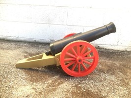 Vintage 1960s REMCO JOHNNY REB CANNON - Red Wheels Made In USA - £222.31 GBP