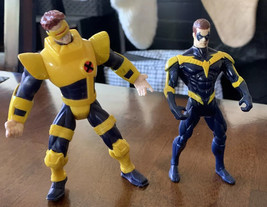 Cyclops X-MEN Robot Marvel Action Figure 1996 &amp; Robin 1997 DC Comics Lot - £7.61 GBP