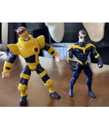 Cyclops X-MEN Robot Marvel Action Figure 1996 &amp; Robin 1997 DC Comics Lot - $12.99 CAD