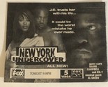 New York Undercover Tv Guide Print Ad Malik Yoba TPA15 - $5.93