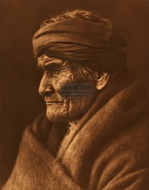 Geronimo Apache Native American Chief By Edward S. Curtis 11X14 B&amp;W Photo - £12.74 GBP