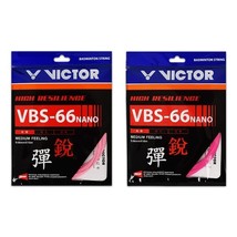 Victor VBS-66N Badminton Racquet Racket String 0.66mm 10m Medium Feel 1p... - $22.23