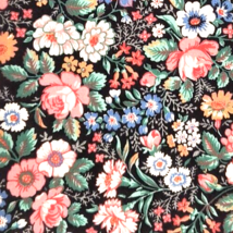 New Jo-Ann Cotton Fabric 19 x 21 inches Multicolor Floral Crafts Quilt Sewing - £4.63 GBP