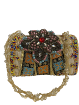 Women&#39;s Beaded Small Evening Bag Multicolored - £15.17 GBP