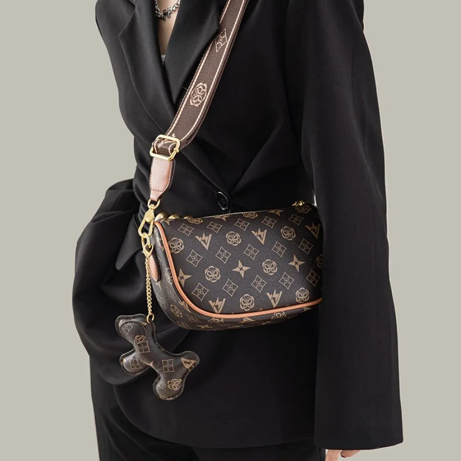 Gn shoulder bag 2023 fashion women s pu leather crossbody bag with decorative puppy dog thumb200
