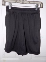 Reebok PlayDry Black Athletic Shorts Size S Boy&#39;s - £13.39 GBP