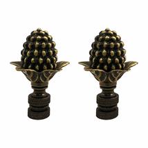 Royal Designs Decorative Pineapple Lamp Finial for Lamp Shade (Antique Brass, Si - $25.69