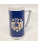 Vintage Busch Beer Los Angeles 1984 Olympics Thermo-Serv Mug Cup 6 1/2&quot; ... - £14.50 GBP