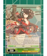 Weiss Schwarz Azur Lane - Fusou card #AZL/S102-E056 C English - $36.66 MXN