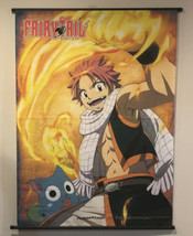 Fairy Tail Banner Hiro Mashima Cloth Hanging Banner 31”x43” Funimation Good Cond - £15.50 GBP