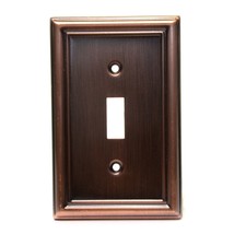 Bronze Copper Tone Single Switch Plate Cover Metal New - £5.45 GBP