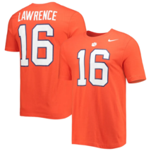 NWT Men&#39;s L/large Nike Clemson tigers Football trevor Lawrence tee/T-Shirt - £21.56 GBP