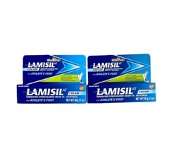 2X Lamisil AT Athletes Foot Cream 1 oz Each Expire 11/2025 - £25.95 GBP