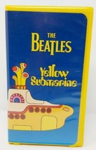 The Beatles Yellow Submarine (VHS, 1999) Yellow Clam Shell John Lennon Ringo - £2.67 GBP