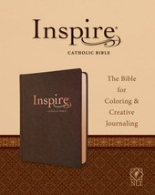 Inspire Catholic Bible NLT (LeatherLike, Dark Brown): The Bible for Colo... - $54.44