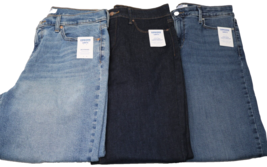 Denizen Levi&#39;s Women&#39;s Jeans Lot of 3 Size 6 W28 High Rise &amp; Boyfriend NWT - £39.64 GBP