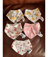 Bandana Baby Bibs 5 Pieces New - $15.42 CAD
