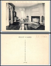 NEW JERSEY Postcard - Trenton, William Trent House, Drawing Room F2 - £2.32 GBP