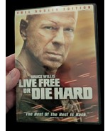 Die Hard 4: Live Free or Die Hard DVD 2007 Rated PG13 Bruce Willis Justi... - $144.00 MXN