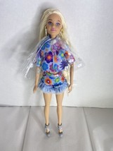 Barbie Extra Doll 12 Floral Top Jacket Skirt Pet Mattel - £15.48 GBP