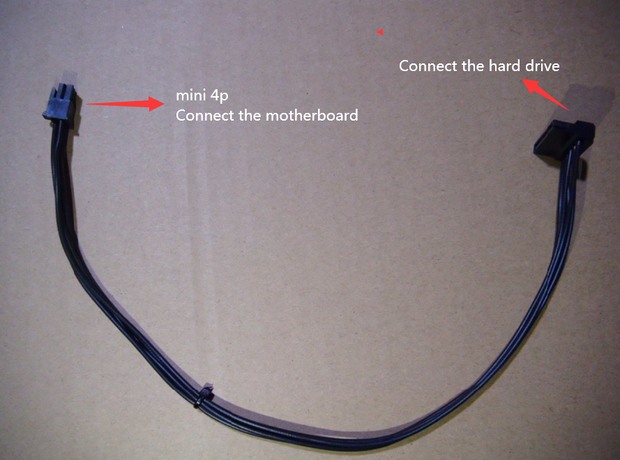 Lenovo Mini 4P V520 B250 Q270 M700 Hard HDD 1 SATA Power Cable 00XL192 0... - $2.90