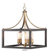 Boswell Quarter 5-Light Vintage Brass Chandelier Painted Vintage Brass - £75.93 GBP