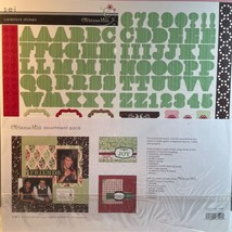 SEI Christmas Mint Complete Scrapbook Kit New - $18.70