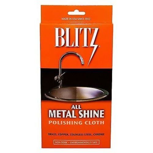 Blitz All Metal Shine Polishing &amp; Cleaning Cloth for Brass, Copper, SS - $9.89