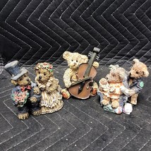 Lot of 3 K&#39;s Collection Decoration Figurines Cute Teddy Bears Wedding Ba... - £7.75 GBP
