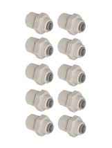 IPW Industries Inc. Acetal Male Connector Quick Connect Fitting 5/8&quot; QC x 3/4&quot; N - £39.40 GBP