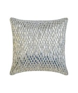 Diamond Brilliance - Silver &amp; Clear Art Silk Throw Pillow Cover - $43.13+