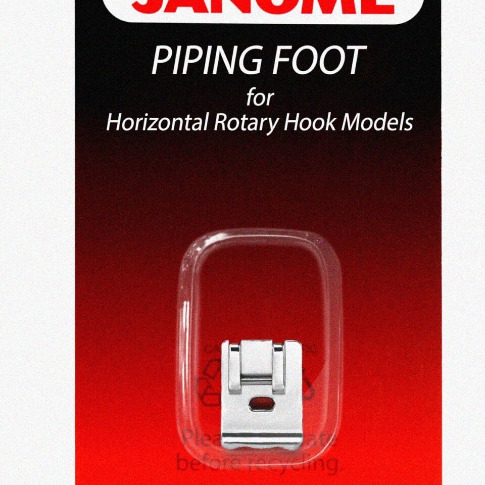 StitchMaster Glide: Piping Foot for Horizontal Rotary Hook Machines - $54.40