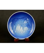 Bing &amp; Grondahl 6&quot; Mother&#39;s Day Plate, 1972, Mother Horse &amp; Colt, #PLT-28B - $125.32 MXN